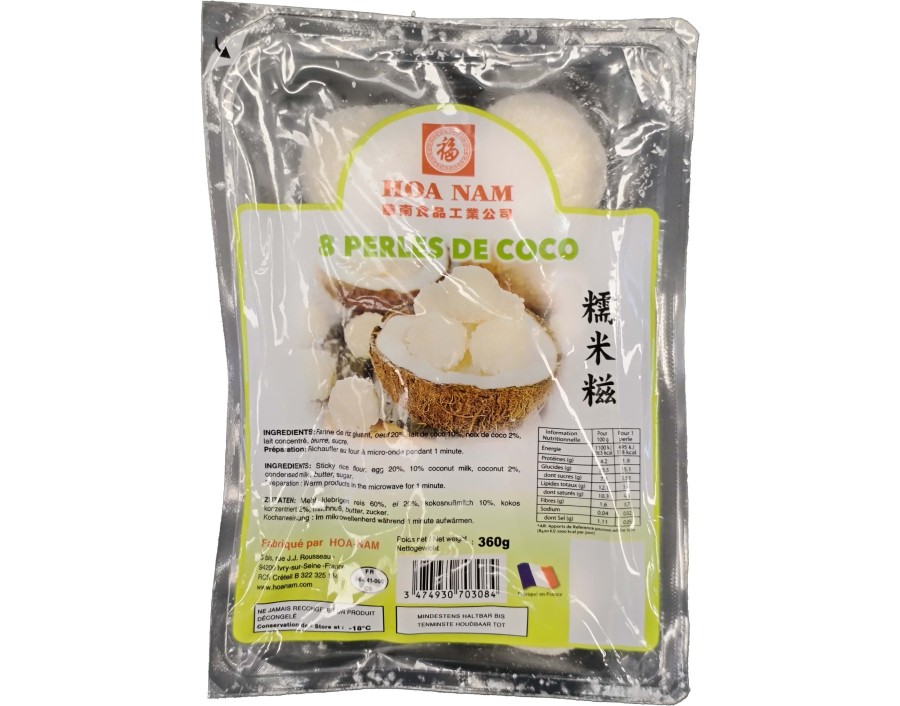 PROMO PERLE DE COCO CREME D’OEUF 8 P. **** PROMO PERLE DE COCO CREME D’OEUF 8 P. ****