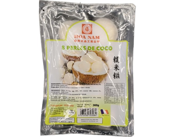 PERLE DE COCO CREME D’OEUF 8 P. ****