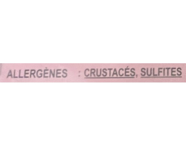 QUEUE DE CREVETTE 16/20 PTO ****