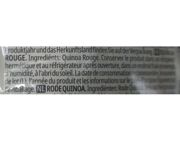 QUINOA ROUGE