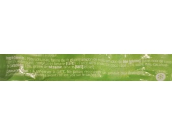 PERLE DE COCO CREME DE CACAHUETE 12 P. ****
