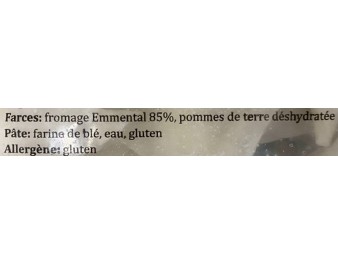 SAMOUSSAS AU FROMAGE 20 P. ****