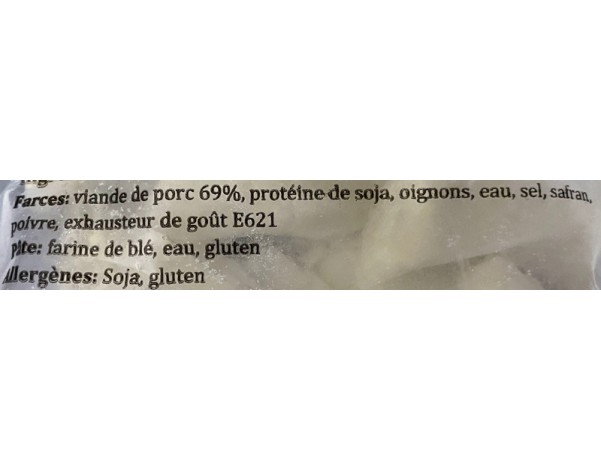 SAMOUSSAS AU PORC 20 P. ****