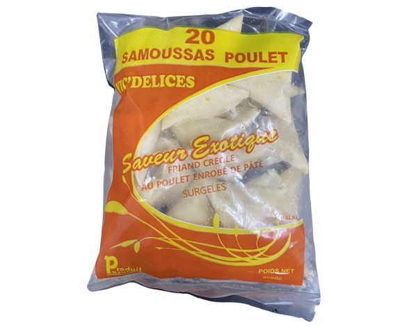 SAMOUSSAS AU POULET 20 P. ****