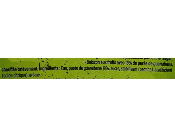 BOISSON AU COROSSOL