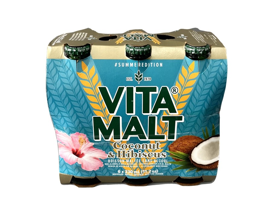 BOISSON VITA MALT A LA NOIX DE COCO ET HIBISCUS X 6