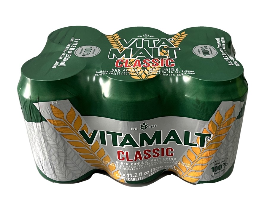 BOISSON VITA MALT CLASSIC CANETTE X 6