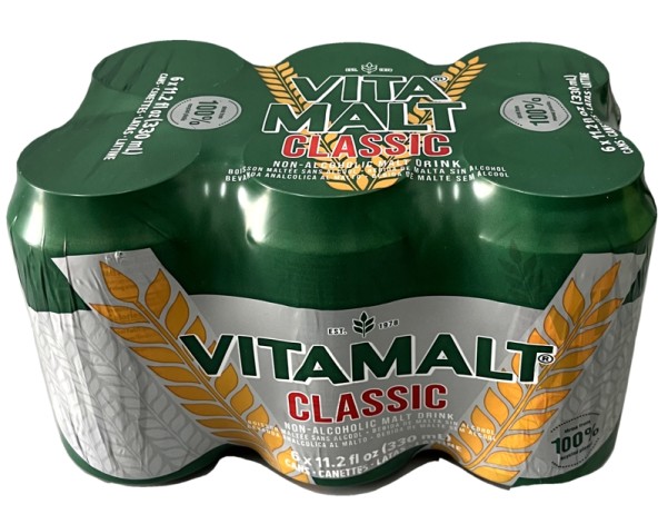 BOISSON VITA MALT CLASSIC CANETTE X 6