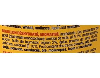 BOUILLON AROME TOUT USAGE