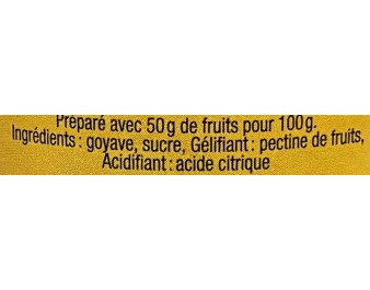 CONFITURE GOYAVE