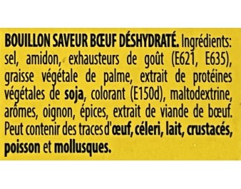 CUBE BOUILLON BOEUF 8 P.