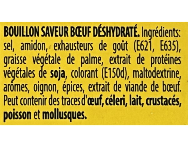 CUBE BOUILLON BOEUF 8 P.