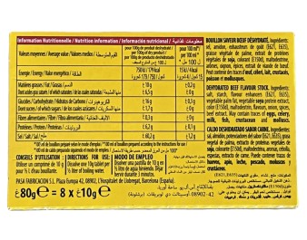 CUBE BOUILLON BOEUF 8 P.
