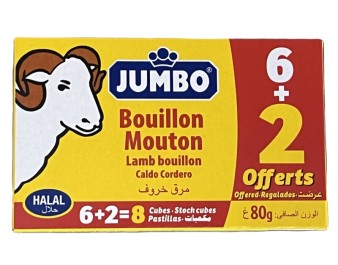 CUBE BOUILLON MOUTON 8 P.