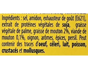CUBE BOUILLON MOUTON 8 P.