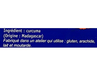 CURCUMA MOULU