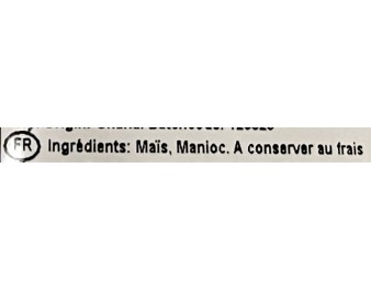 FARINE DE MANIOC ET MAIS