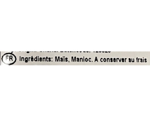 FARINE DE MANIOC ET MAIS
