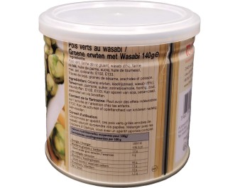 PETITS POIS GRILLES AU WASABI