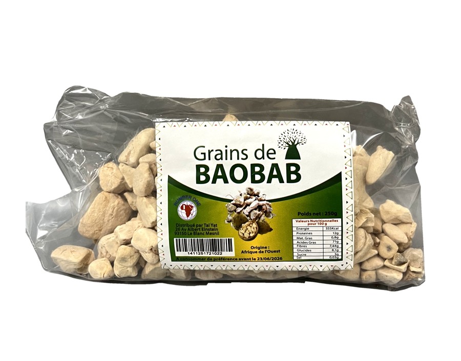 GRAINE DU FRUIT BAOBAB CONCASSEE