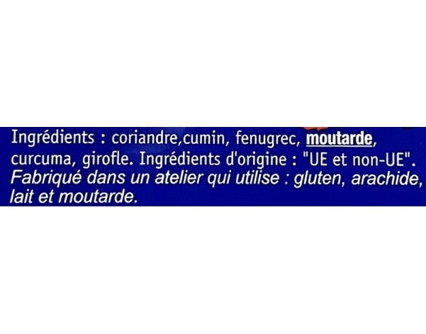 MASSALE SANS PIMENT