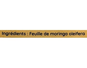 MORINGA EN FEUILLE SECHEE