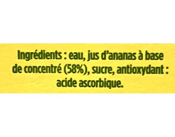 NECTAR A L’ANANAS