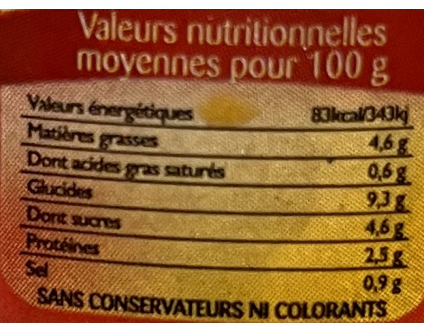 PATE DE PIMENT ROUGE
