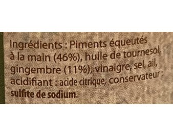 PATE DE PIMENT ROUGE