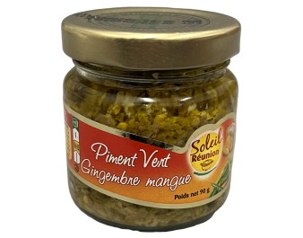 PIMENT VERT AU GINGEMBRE ET A LA MANGUE