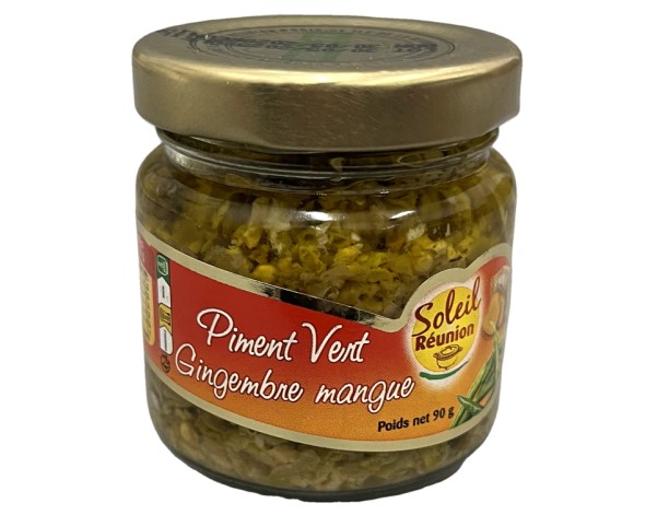 PIMENT VERT AU GINGEMBRE ET A LA MANGUE