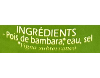 POIS DE BAMBARA VOANJOBORY