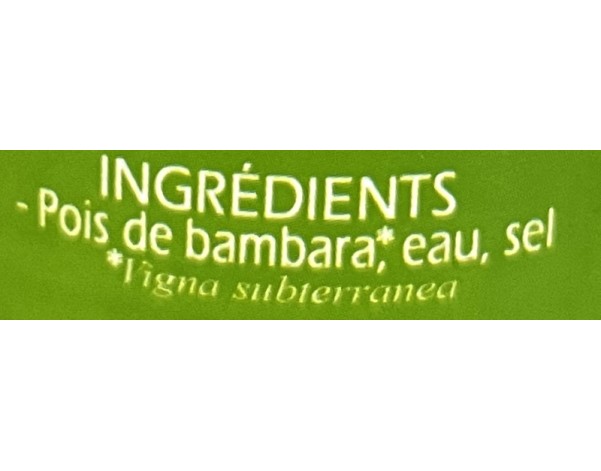 POIS DE BAMBARA VOANJOBORY