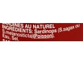 POISSON SARDINE AU NATUREL