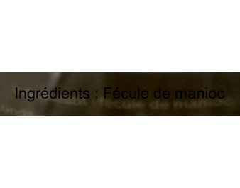 POUDRE DE MANIOC