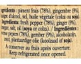 PUREE DE PIMENT EXTRA-FORT AU GINGEMBRE