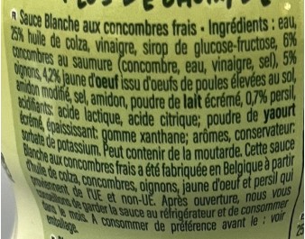 SAUCE BLANCHE