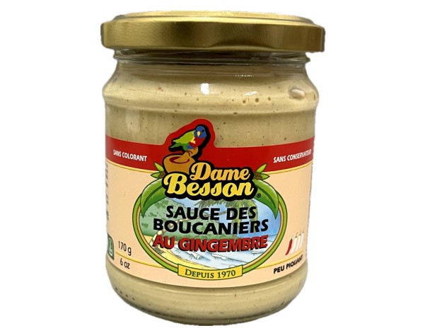 SAUCE DES BOUCANIERS AU GINGEMBRE
