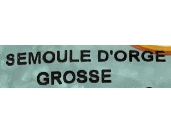 SEMOULE D’ORGE GROSSE