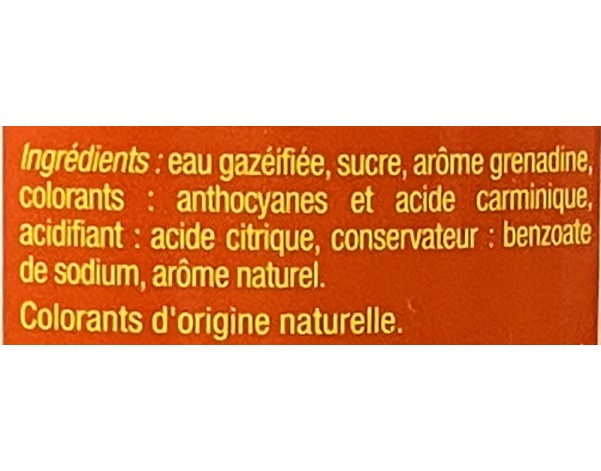SODA GRENADINE