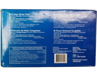 POISSON ARGENTE 3-5 CM ****