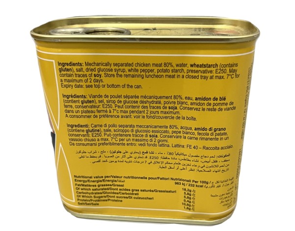 VIANDE DE POULET HALAL