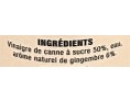 VINAIGRE DE GINGEMBRE
