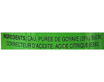 BOISSON A LA GOYAVE