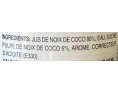 BOISSON A LA NOIX DE COCO GRILLEE