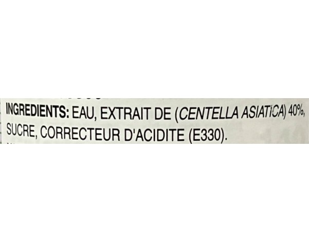 BOISSON AU COTYLEDON