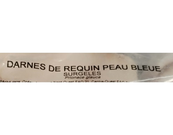 POISSON REQUIN COUPE ****