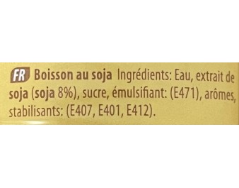 BOISSON AU SOJA X6