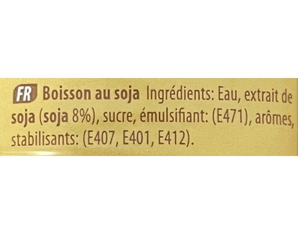 BOISSON AU SOJA X6
