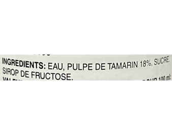 BOISSON AU TAMARIN